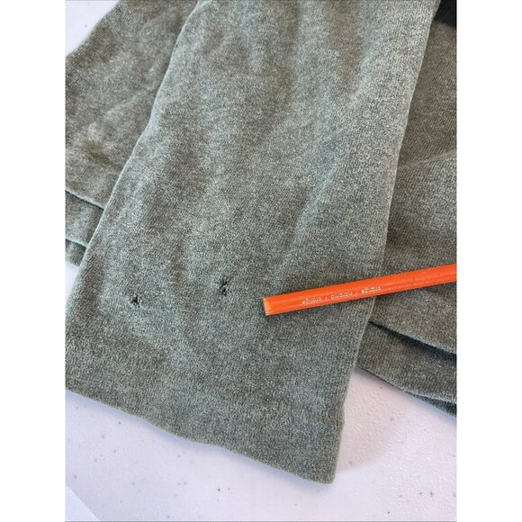 J Crew Shirt Men's Cotton Sueded Jersey 1/4‎ Zip Long Sleeve Collared Pullover L - Picture 9 of 11